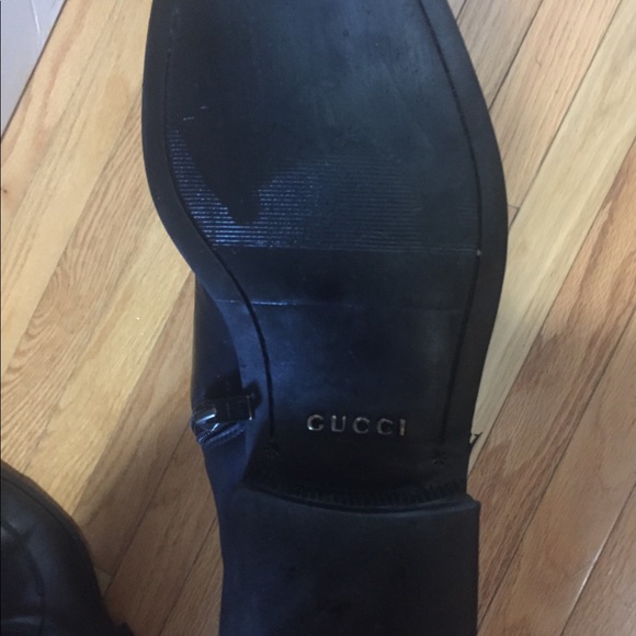 Gently Used Gucci Zip Up Boot - Picture 4 of 5